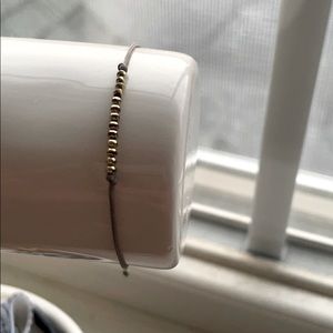 Lucky Feather Beaded Braclete